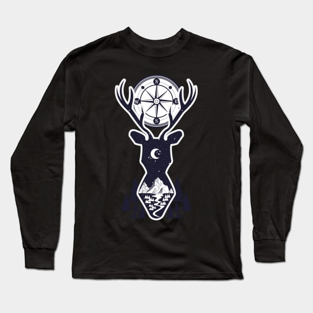 hunting lovers Long Sleeve T-Shirt by KyrgyzstanShop